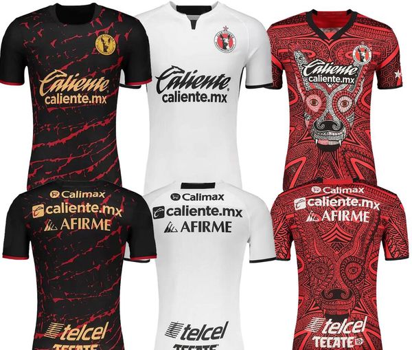 

soccer jerseys men's 22-23 tijuana thai quality football jersey custom training sports online customized kingcaps xolos alterno edicion, Black;yellow