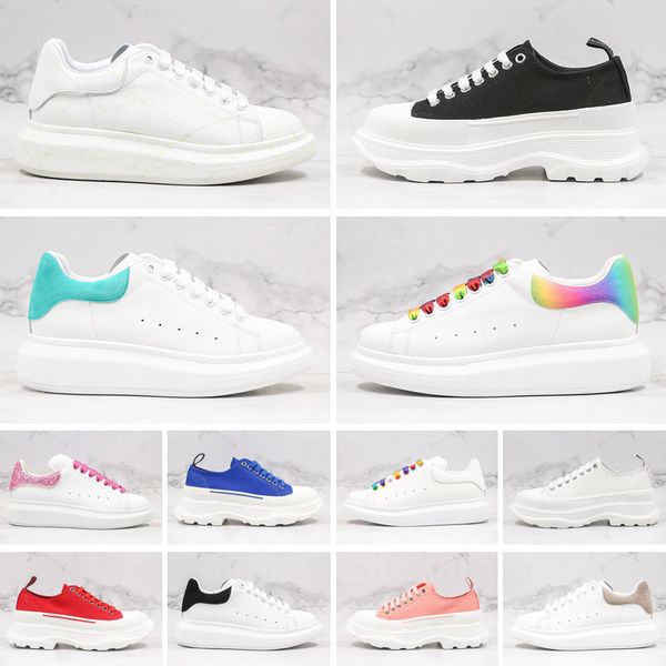 

2022 casual shoes espadrilles trainers women flats platform sneak designer logo red black leather luxury velvet suede womens lace up with me