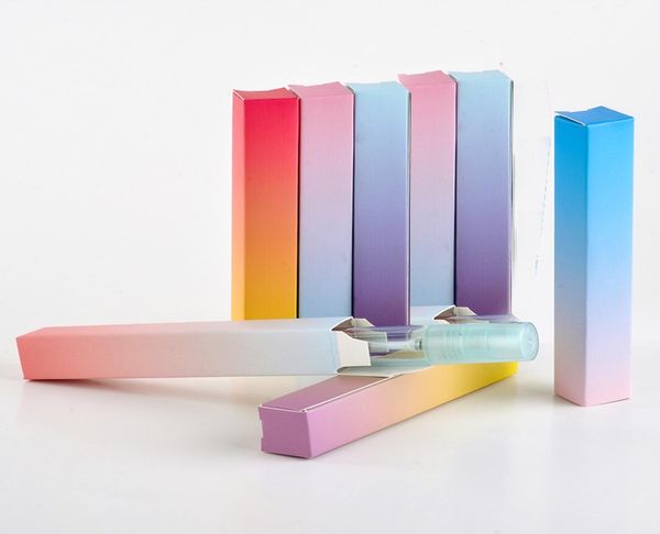 

100 pieceslot 1616103mm mini cute colorful parper boxes for perfume bottle empty gift case packaging tool only box6663772