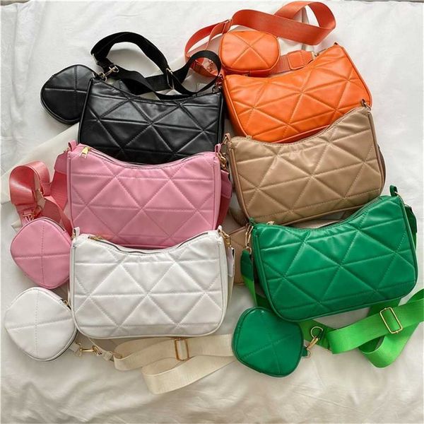 

korean version child and mother small for female 2023 summer fashion simple leisure westernized girl shoulder underarm bag 55% off clearance