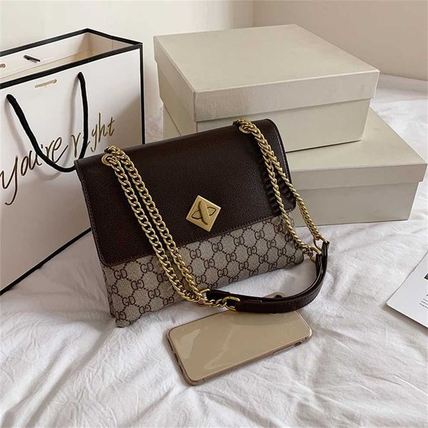 

women's 2023 new summer chain underarm shoulder bag popular fashion net red crossbody bag 50% off clearance sale
