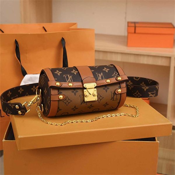 

new penholder bag one shoulder messenger 2023 temperament printing boston small round texture fashionable pillow bag 55% off clearance sale