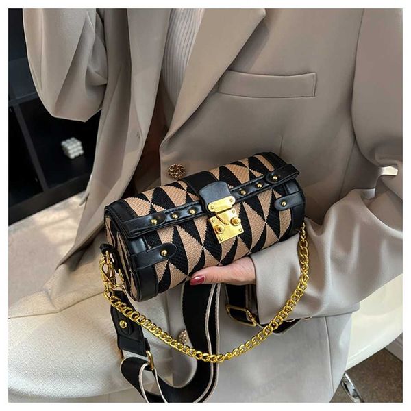 

bag women's small design messenger 2023 new high-grade pillow cylinder shoulder armpit bag 75% off online sales
