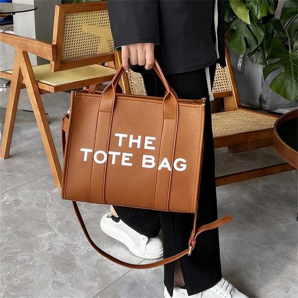

women's new solid color letter tote simple leisure large capacity handbag 75% off online sales