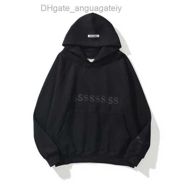 

men's sweatshirts fashion luxury esstionals ential tracksuits letter hoodies men women sportswear hooded pant coat sweater pullover co, Gray