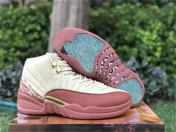 

2023 authentic high og 12 eastside golf basketball shoes men a ma maniere black burgundy crush black taxi 12s real carbon fiber outdoor snea