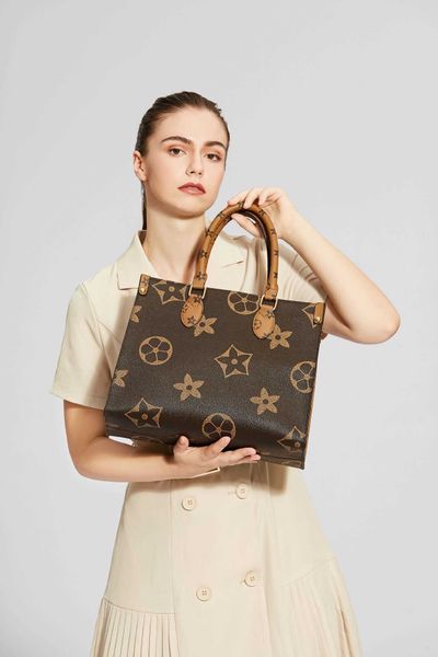 

handbag wholesale and retail online new women's bag 2023 live red old flower one shoulder tote
