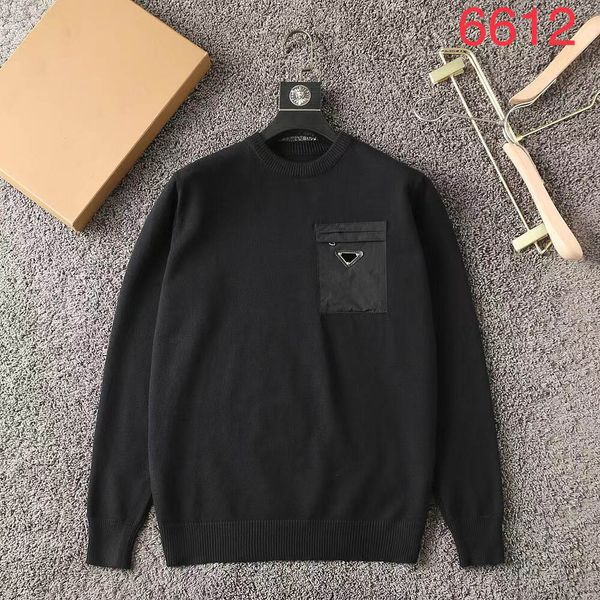 

mens womens designer sweaters pullover long sleeve sweater sweatshirt embroidery knitwear man clothing winter warm clothes, White;black