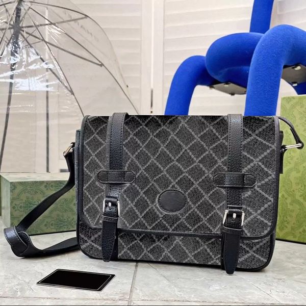 

designer shoulder bags luxurys men briefcase 5a fashion with classic letter messenger bag cross body briefcases