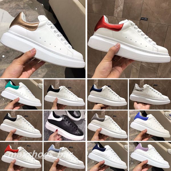 

designer woman shoe leather lace up platform sneake white black mens womens luxury velvet suede casual chaussures de 35-45 m8