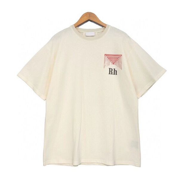 

2023ss hip hop muscle fit curved hem white cotton custom printing men women t shirt casual quantity trend short sleeve sweatshirt j66s, Black;brown