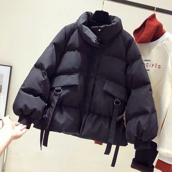 

women's down parkas wholesale autumn winter fashion casual warm jacket female bisic women coats lady overcoat woman parka vy4534 230107, Black