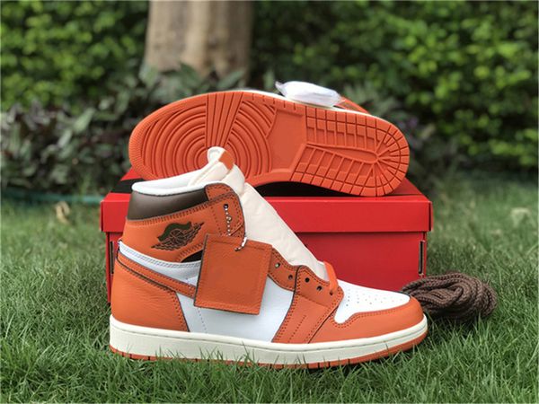 

limited authentic 1 high og wmns starfish outdoor shoes men women gorge green white orange varsity red lost found chicago reimagined sports