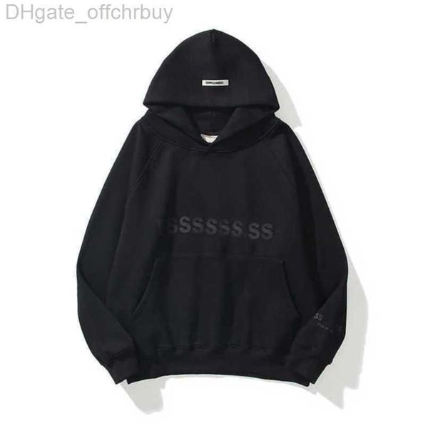 

men's sweatshirts fashion luxury esss tracksuits letter hoodies men women sportswear hooded pant coat sweater casual pullover couple h, Gray
