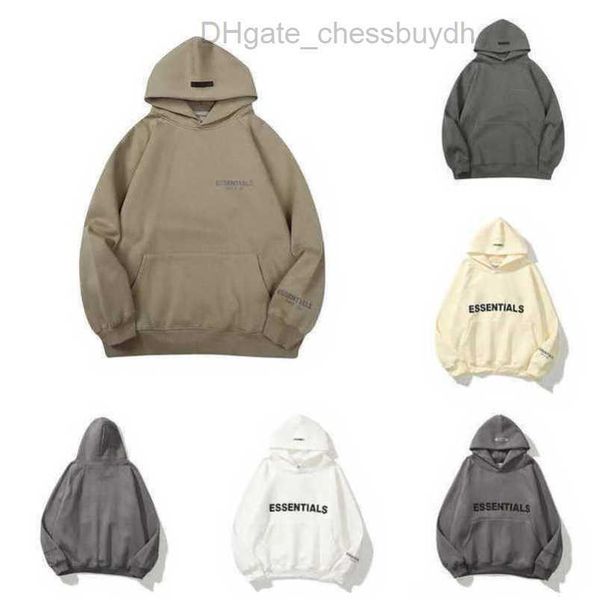 

essentials tracksuits luxury men's sweatshirts hoodies fashion letter men women sportswear pant suit hooded sweater casual pullover co, Gray