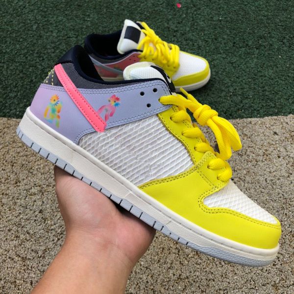 

original quality duks low be true skate shoes men women desinger shoes dunnks multi-color pink gaze sail running sports sneakers size us5.5-
