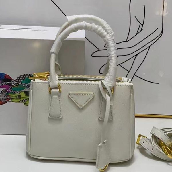

designer handbag messenger totes galleria saffiano leather shoulder bag women luxury fashion handbag black prad bags