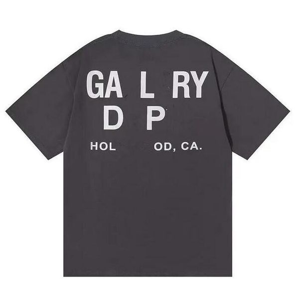 

men's t-shirts galleryes depts designer summer gallary shirt alphabet printed star same round neck short sleeve t-shirt for men and wom, White;black