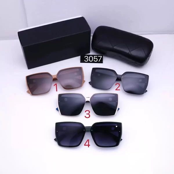 

luxury designer brand high-end sunglasses outdoor sports sunshade full frame fashion classic anti-uv universal glasses men and women 4 ribbo, White;black