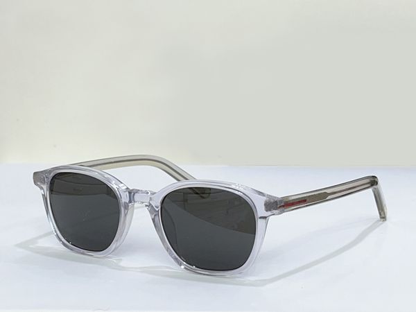 

crystal grey sunglasses squared sunglass men women sunnies shades uv400 eyewear with box, White;black