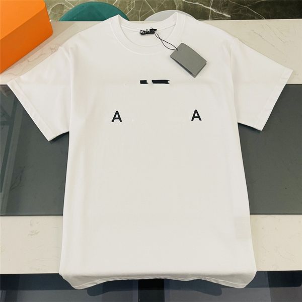 

men's t-shirts fashion men t-shirt 2023 balencaigaity new cotton soft wrinkle resistant printing letters casual student couple short li, White;black