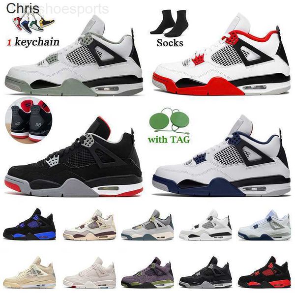 

basketball shoes jorde4s trainer sneakers j4 seafoam midnight navy fire red thunder craft bred canvas black cat 2022 women mens, Black;white