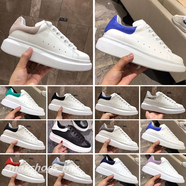 

2023 designer casual shoes for women and men lace up genuine leather flat black red pink daily lifestyle skateboarding shoe sneaker size 35-