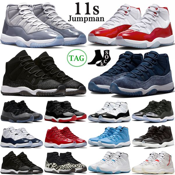 

11 jumpman 11s basketball shoes men women midnight navy cool grey cherry space jam cap and gown pure violet mens womens outdoor trainers sne