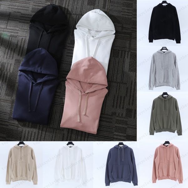 

fashion hoodies 21fw designers men's sweatshirt coat extended jacket long line hip hop street rock and roll hooded sweater coats jumper, Black