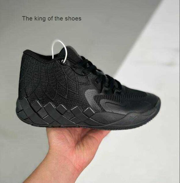 

2023lamelo shoebasketball shoes 2022 men lamelo ball mb.01 signature mb1 local online store training sneakers sports popular discount 40-46, Black