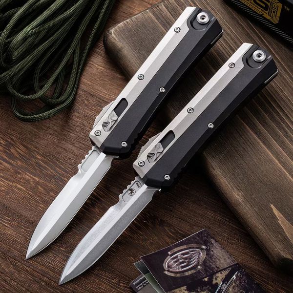 

mt 184-10s signature series glykon automatic knife d2 blade t6 aluminum handle bounty hunter auto pocket knives edc outdoor combat troodon u