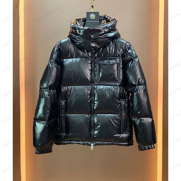 

mens down parkas parkas winter puffer jacket luxury mens down jacket men woman thickening warm coat mens clothing leisure outdoor jackets wo, Black