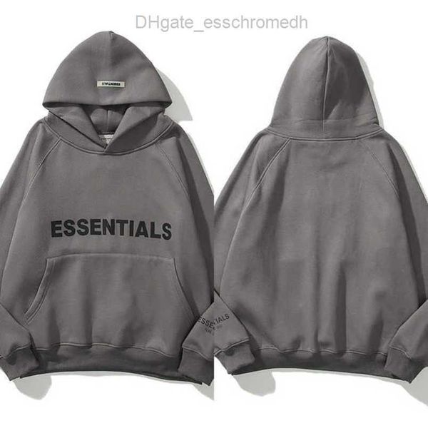 

men's essentials tracksuits luxury sweatshirts hoodies fashion letter men women sportswear pant suit hooded sweater casual pullover co, Gray