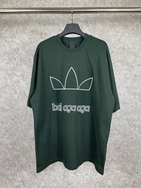 

men's plus tees & polos round neck embroidered and printed polar style summer wear with street pure cotton 22d2n, Black;brown