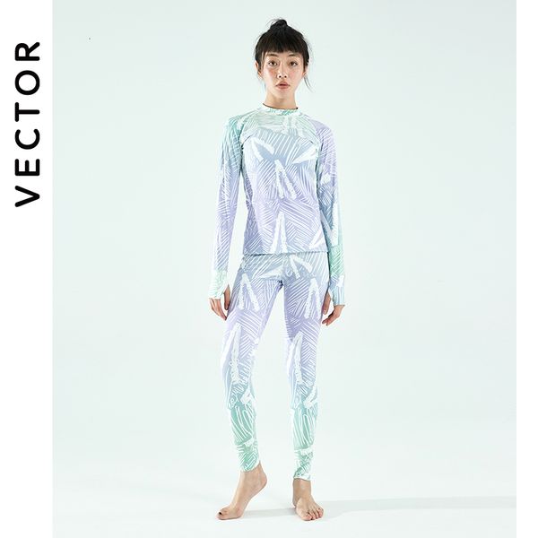 

skiing base layers vector women ultra soft winter quick dry layering set microfiber fleece thermal underwear long johns clothes plus pants 2