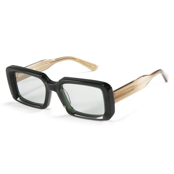 

sunglasses for men women eyeglasses polarized sunglasses vintage thick acetate big frame woman eyewear retro sun glasses with case, White;black