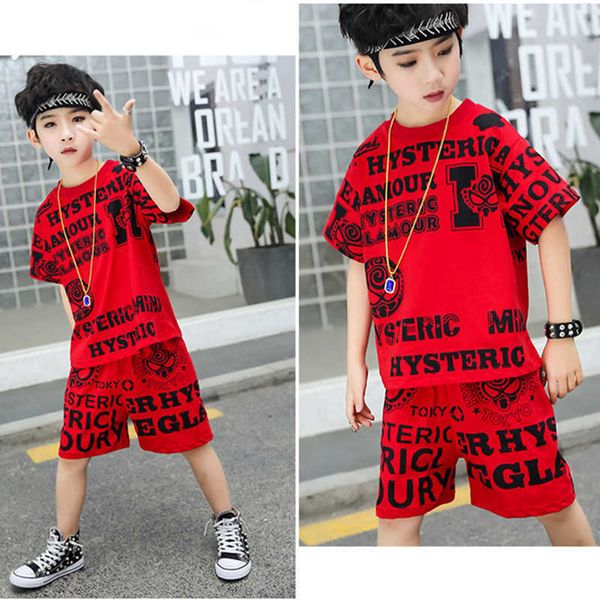 

clothing sets 2021 fashion sport clothes suits kids clothes summer print boys t-shirt shorts 2pcs set boys clothing 3 4 6 8 10 12 year old t, White