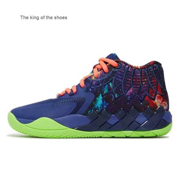 

2023lamelo shoemb01 rick morty casual shoes for sale men women kids lamelo ball queen city red sport shoe size 4, Black
