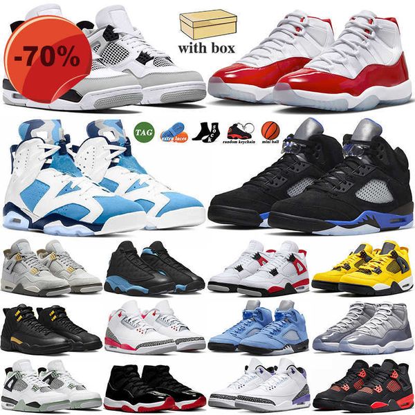 

men women basketball shoes with box 3 4 5 6 11 12 13 military black cats canvas cherry fire red thunder oreo cool grey racer blue 3s 4s 5s