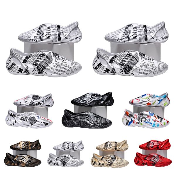 

hb8388 men fashion designer slippers woman slide vermillion mineral blue onyx stone sage pure sandals slipper ochre runner bone resin desert, Black