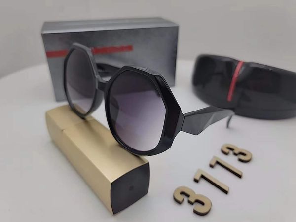 

luxury sunglasses for man woman designer goggle beach sun glasses retro small frame luxury design uv400 quality with box3773, White;black