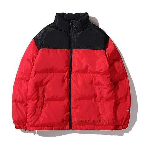 

21ss down cotton jacket mens and womens jackets parka coat 1996 nf winter outdoor classic casual warm embroidery zippers 6 the ty14, Black