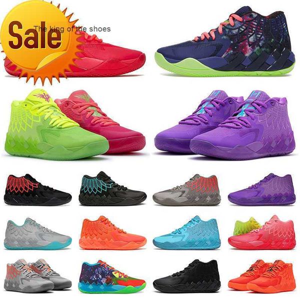 

2023lamelo shoenew boots lamelo ball shoes boots mb01 basketball sneaker rick and morty galaxy buzz city black blast queen citys rock ridge