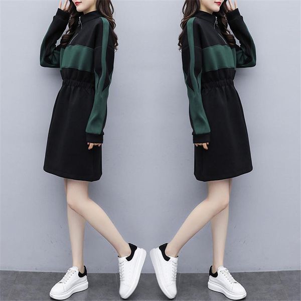 

party dresses women s o neck button split pleated dress 230107, White;black