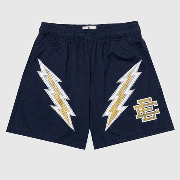 

men's fashion luxury ee shorts eric emanuel basic short new york city skyline men women jog pants casual fitness loose summer sports pa, White;black