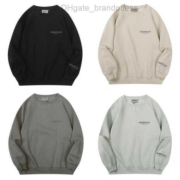 

luxury sweatshirts essentials men's ess jackets hoodies men women chest letter sweater sportswear hooded loose casual pullover couple j, Black;brown