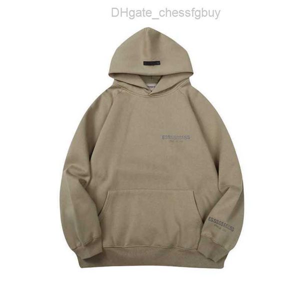 

men's fashion sweatshirts esss luxury tracksuits letter hoodies men women sportswear hooded pant coat sweater casual pullover couple h, Gray
