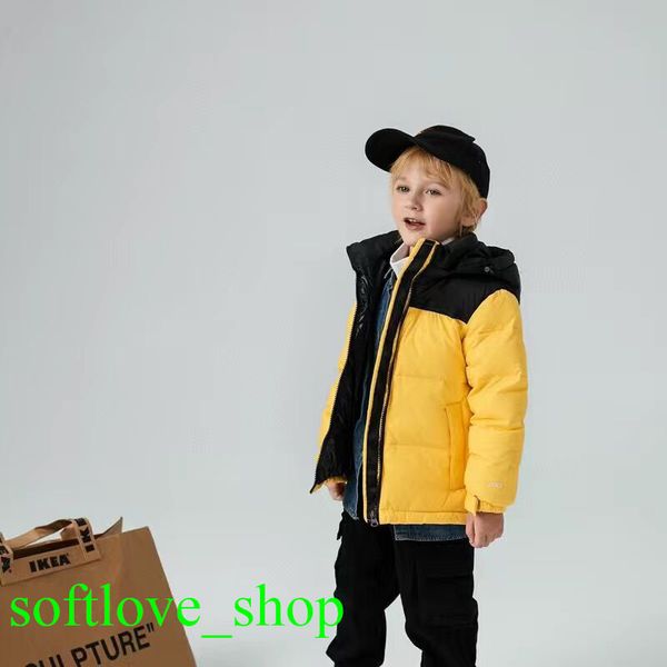 

kids winter down coat 1996 north puffer jacketsdown womens fashion face jacket couples parka outdoor warm feather outfit outwear multicolor, Blue;gray