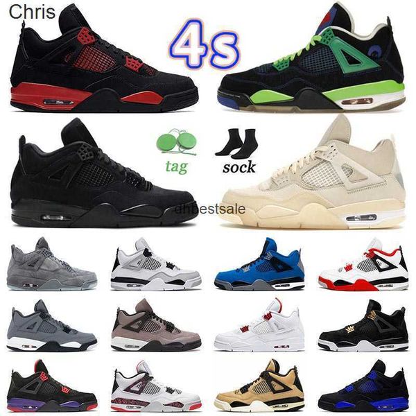 

jumpman 4s basketball shoes mens womens j4 new black cat doernbecher red thunder pn dust ow-sail oklahoma bred x sb2023 violet ore, Black;white