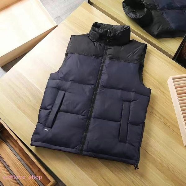 

2023 mens vests coat down parkas canadian goode white parka jacket men vest winter windbreaker black thick warm hooded wolf fur hoodie colla, Blue;gray